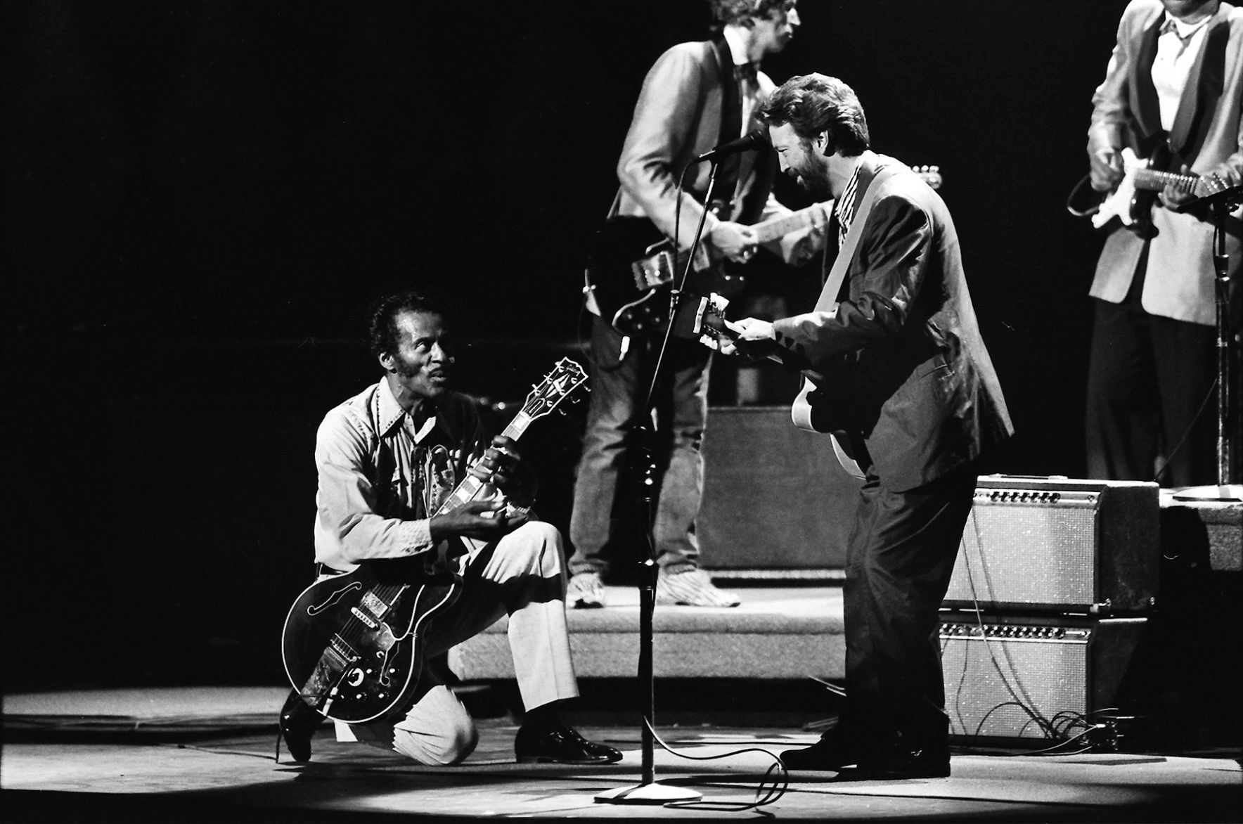 Chuck Berry's 60th birthday was a star-studded event